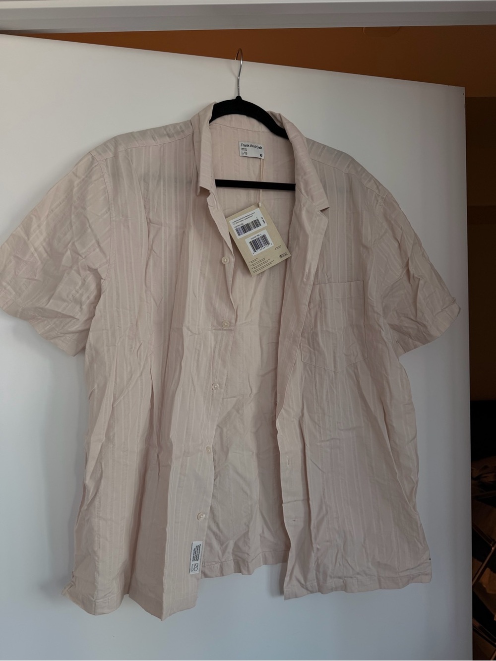 Frank & Oak New with Tags Short Sleeve Button-Up Shirt 🏷️